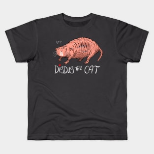 DIGDUG THE CAT Kids T-Shirt